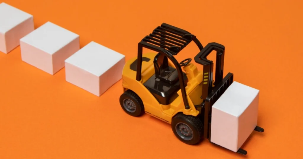 forklift tracking in warehouse LocaXion