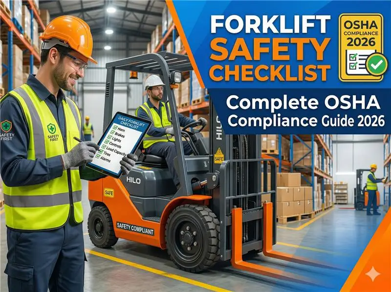 OSHA forklift safety checklist guide by LocaXion